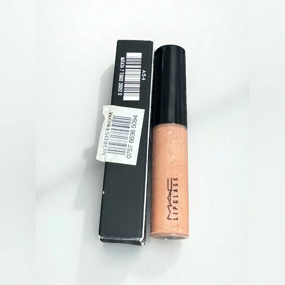 MAC BARED FOR YOU LIPGLASS. NEW IN BOX. LIMITED EDITION.